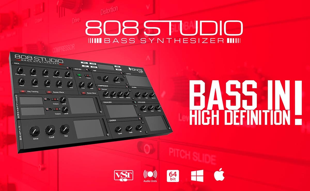 808 studio vst